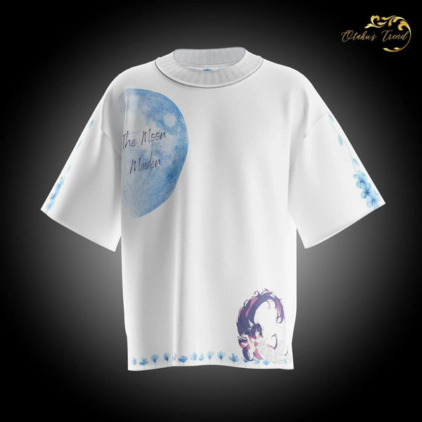 Columbina The Moon Maiden Oversized Tee - AnimeOryx