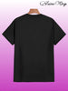 Black plain tee AnimeOryx    AnimeOryx