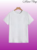 White plain tee AnimeOryx    AnimeOryx