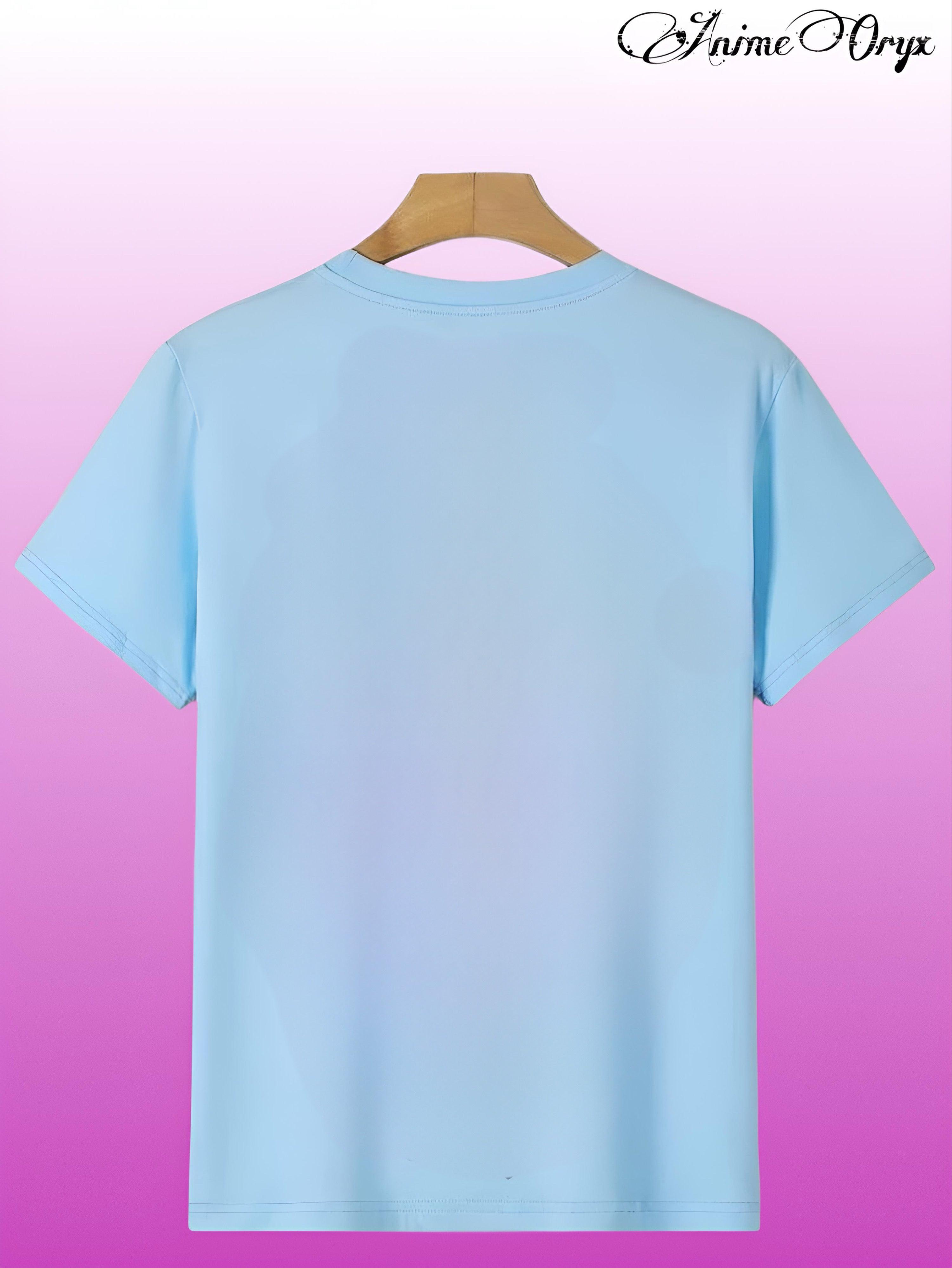 Light blue plain AnimeOryx    AnimeOryx