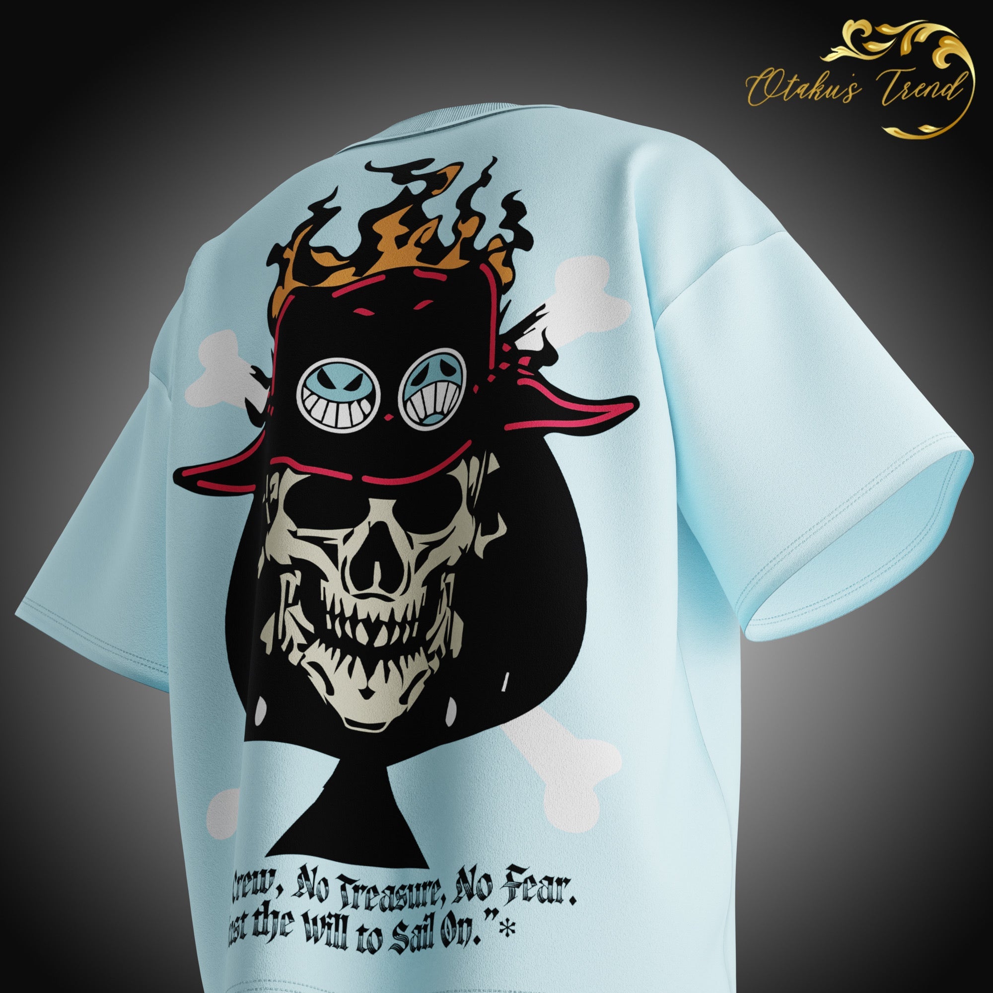 One Piece Oversized Merch AnimeOryx  T-Shirt  AnimeOryx