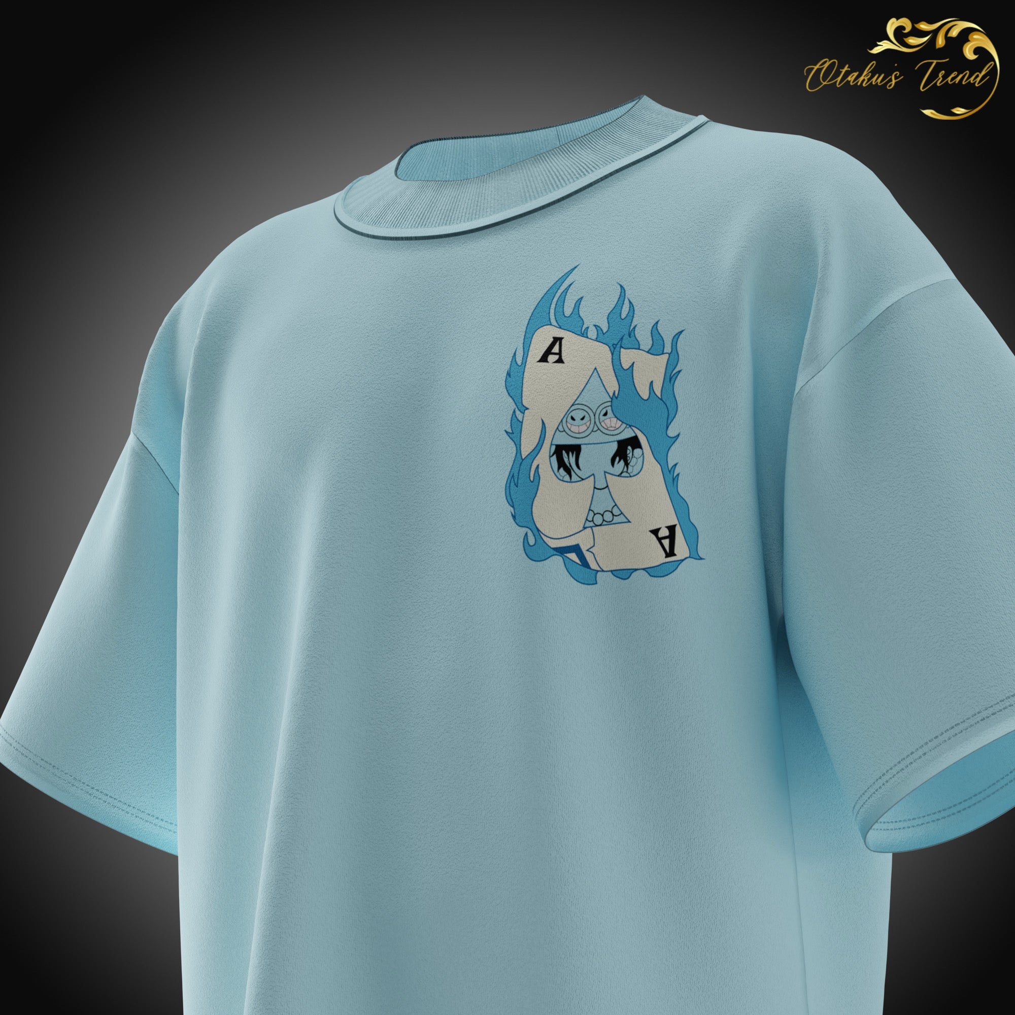 One Piece Oversized Merch AnimeOryx  T-Shirt  AnimeOryx