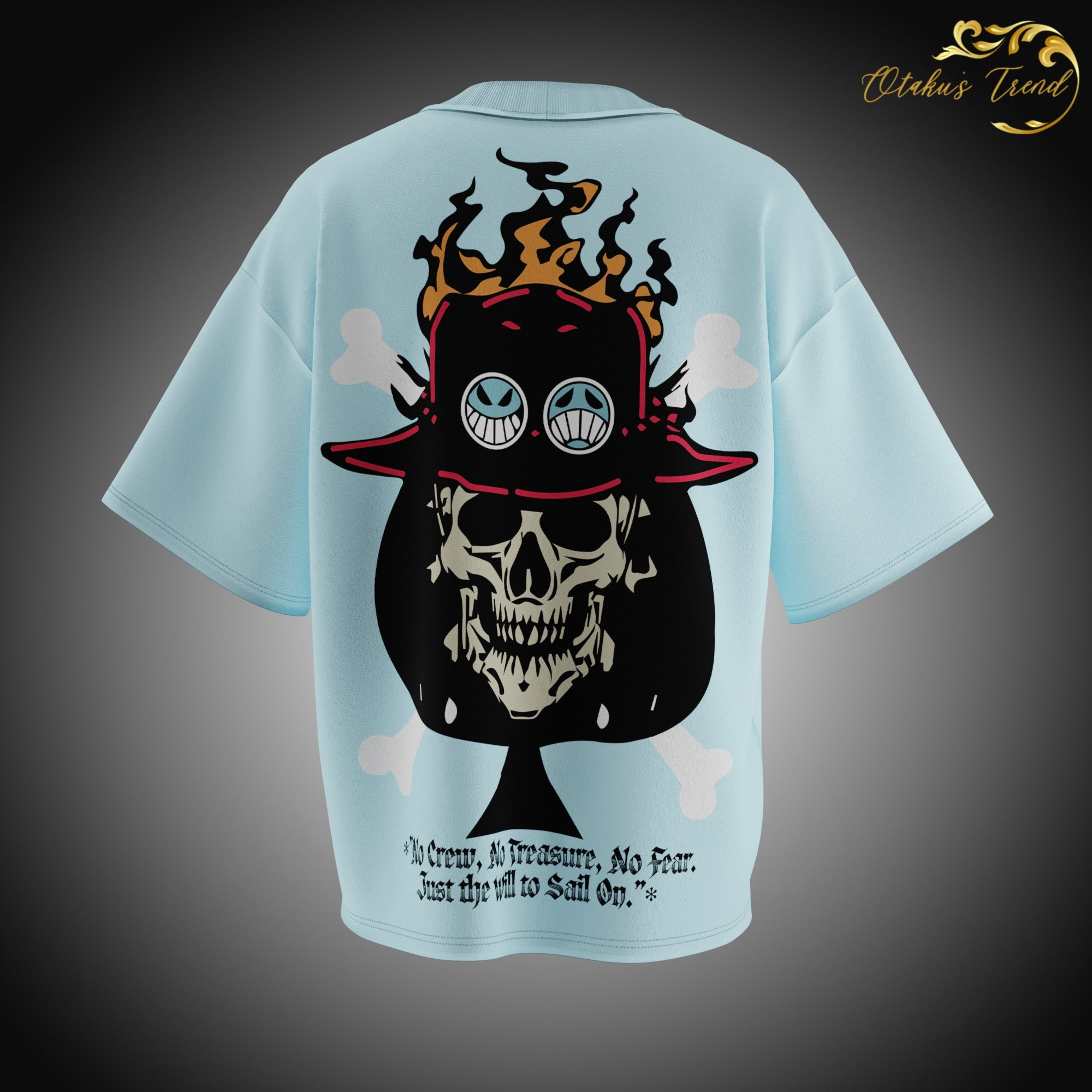 One Piece Oversized Merch AnimeOryx  T-Shirt  AnimeOryx