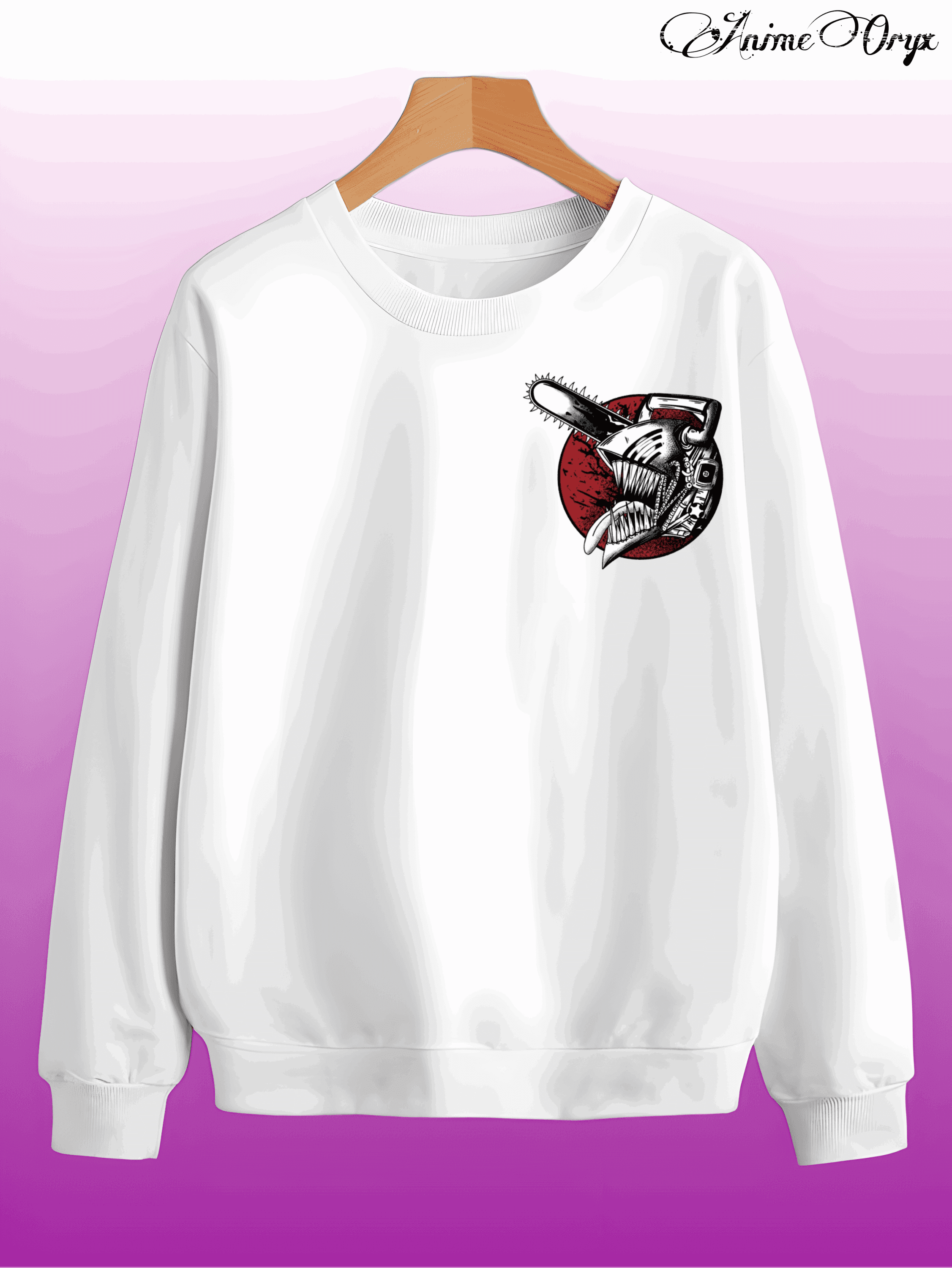 chainsaw man sweatshirt - 0