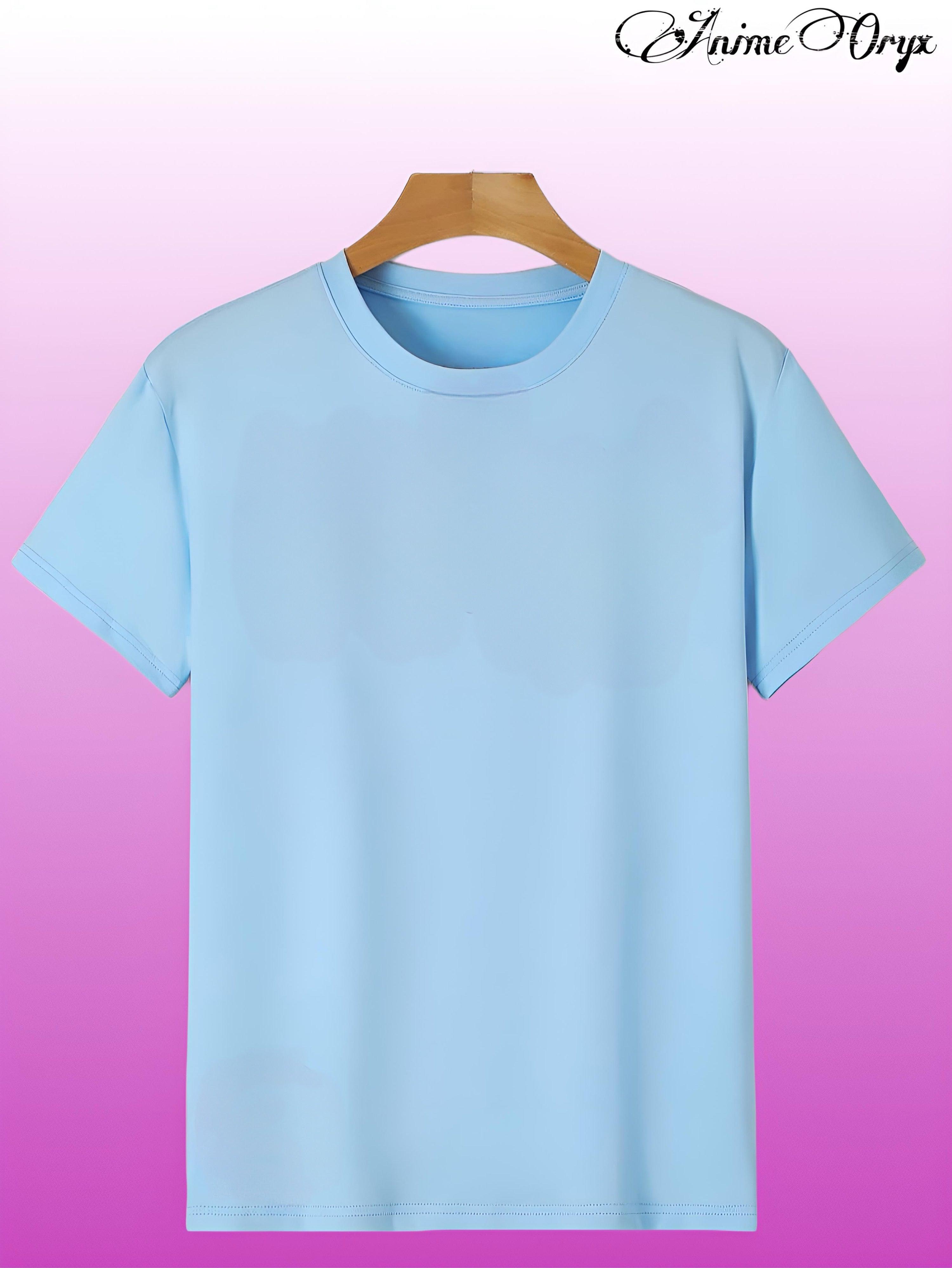 Light blue plain AnimeOryx    AnimeOryx