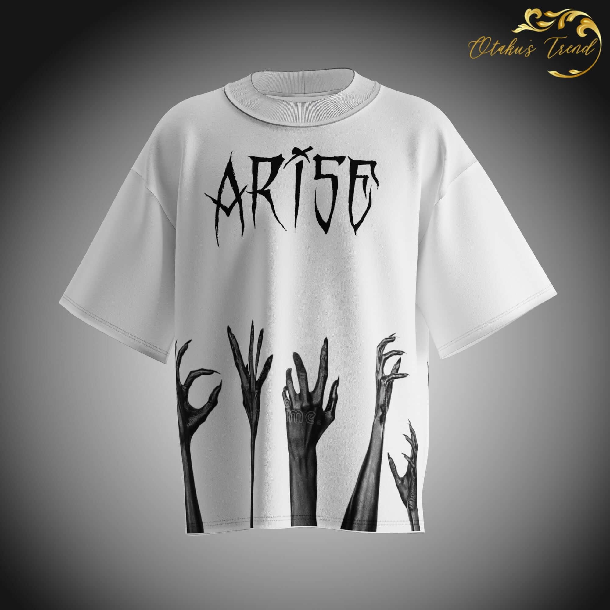 Solo Leveling "ARISE" Oversized Tee AnimeOryx  T-Shirt  AnimeOryx