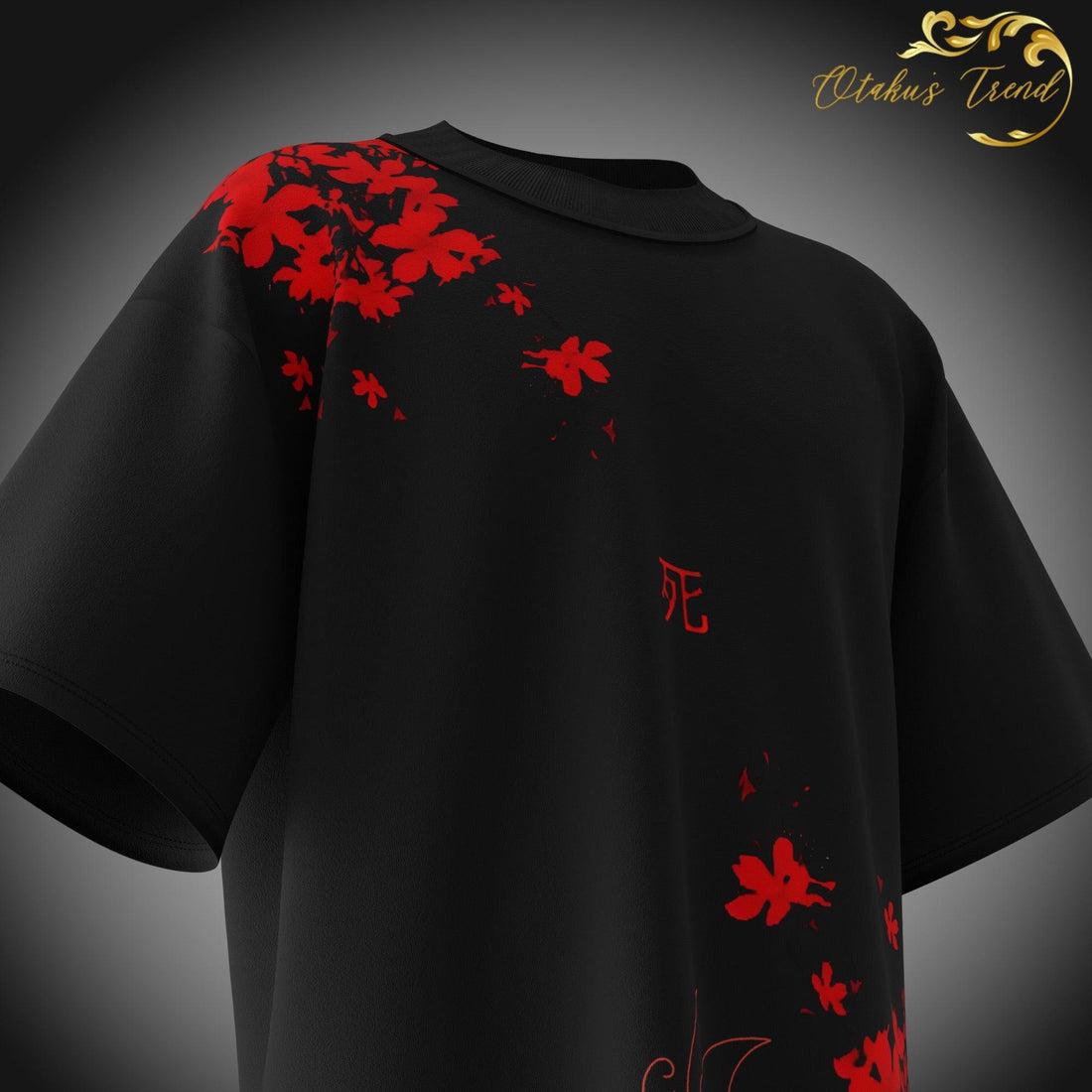 Hu Tao Oversized Tee AnimeOryx  T-Shirt  AnimeOryx