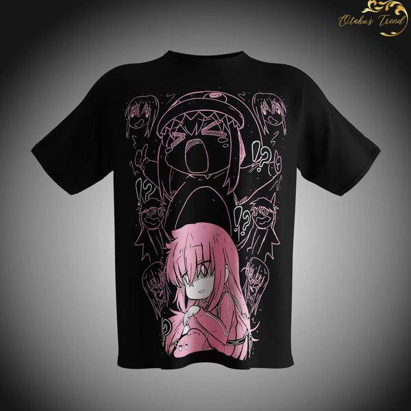 bocchi merchandise AnimeOryx  T-Shirt  AnimeOryx