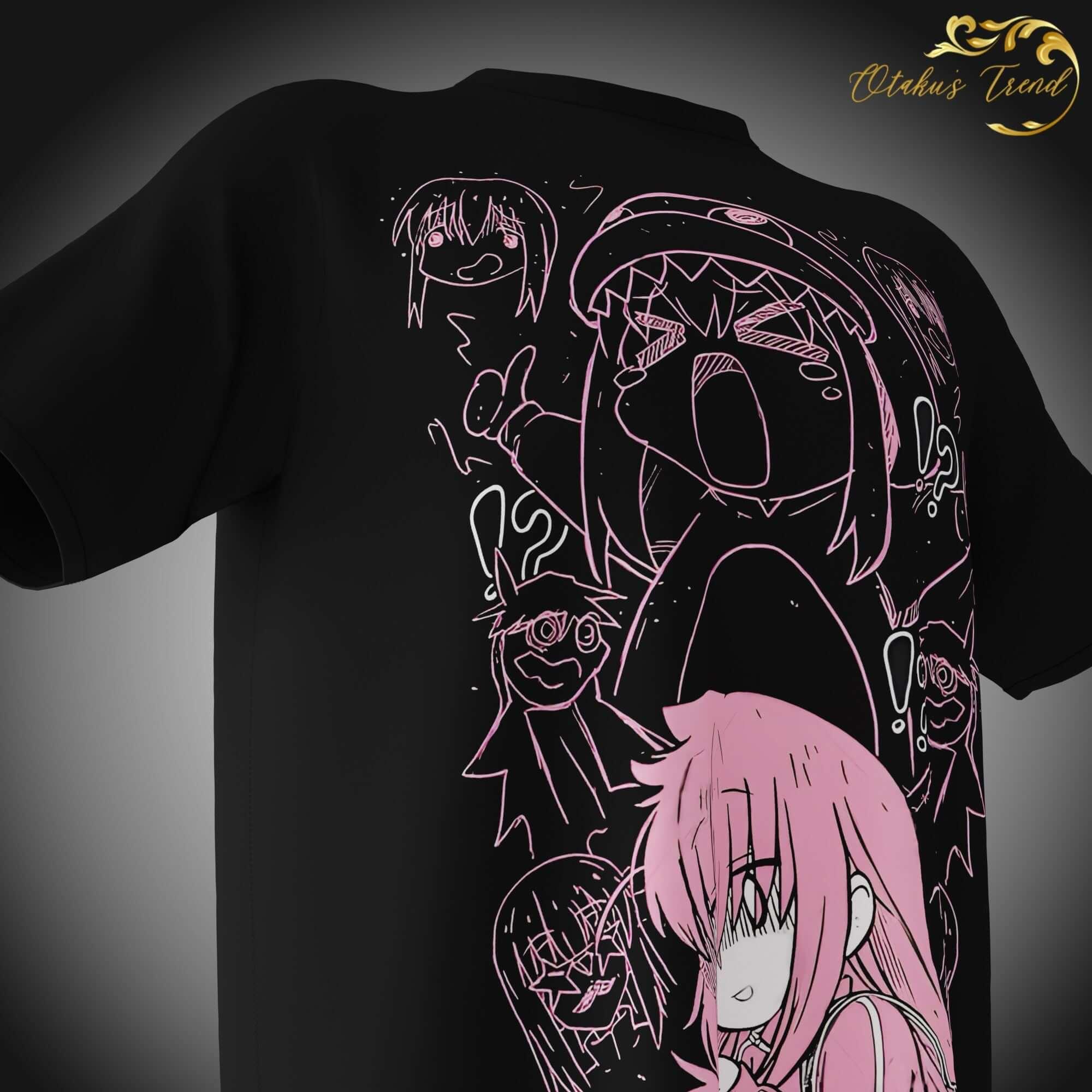 bocchi merchandise AnimeOryx  T-Shirt  AnimeOryx