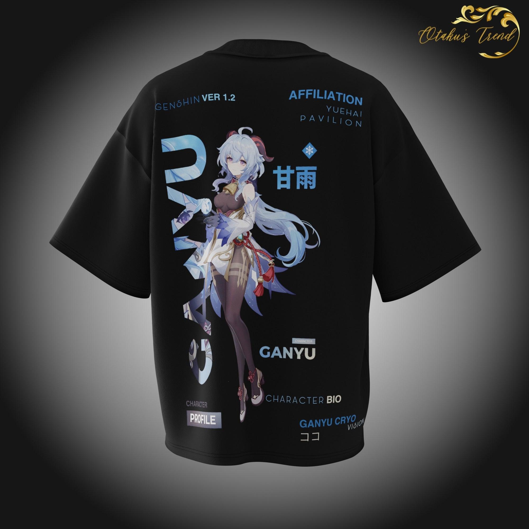 Ganyu Merchandise AnimeOryx  T-Shirt  AnimeOryx