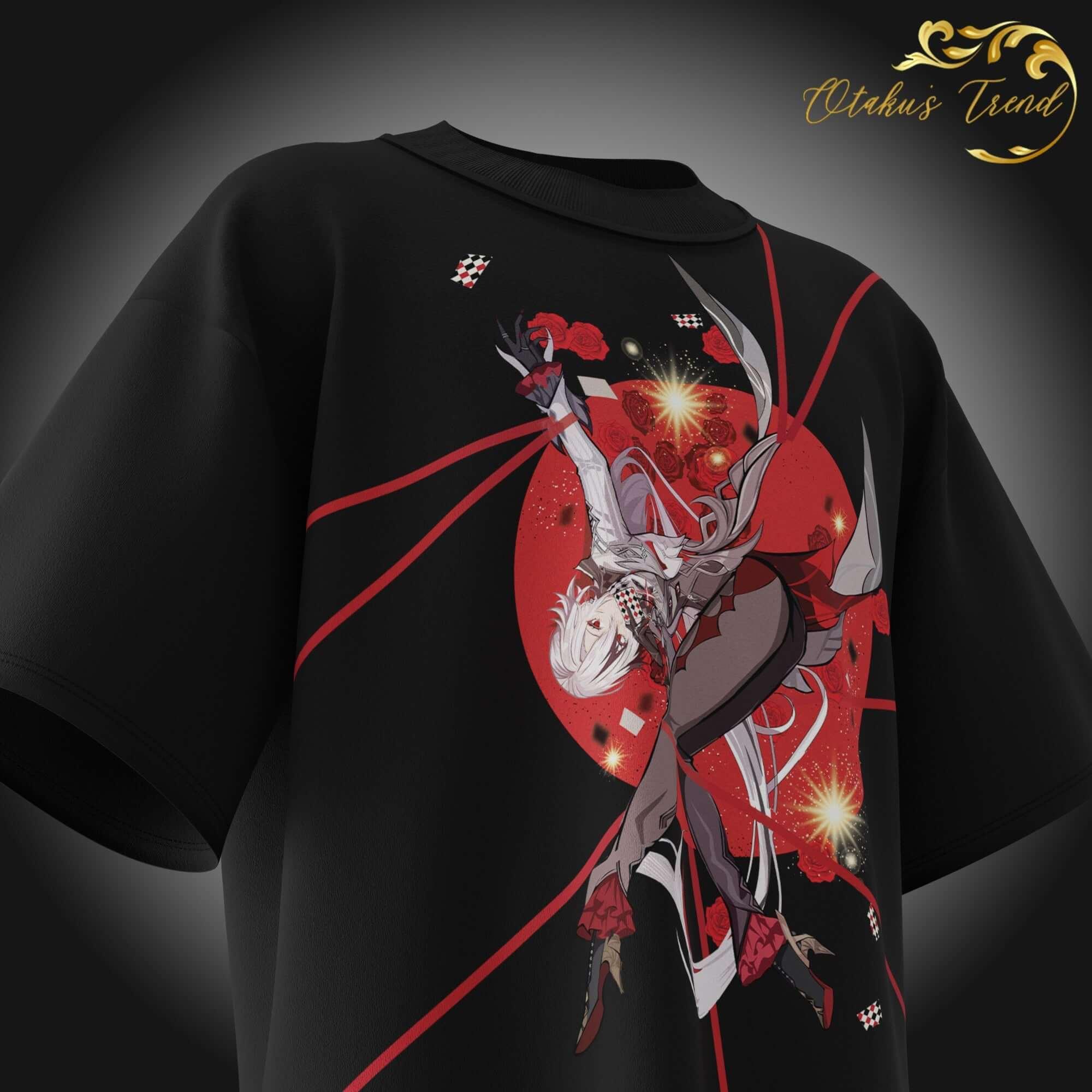 Arlecchino/Father Oversized Tee AnimeOryx  T-Shirt  AnimeOryx