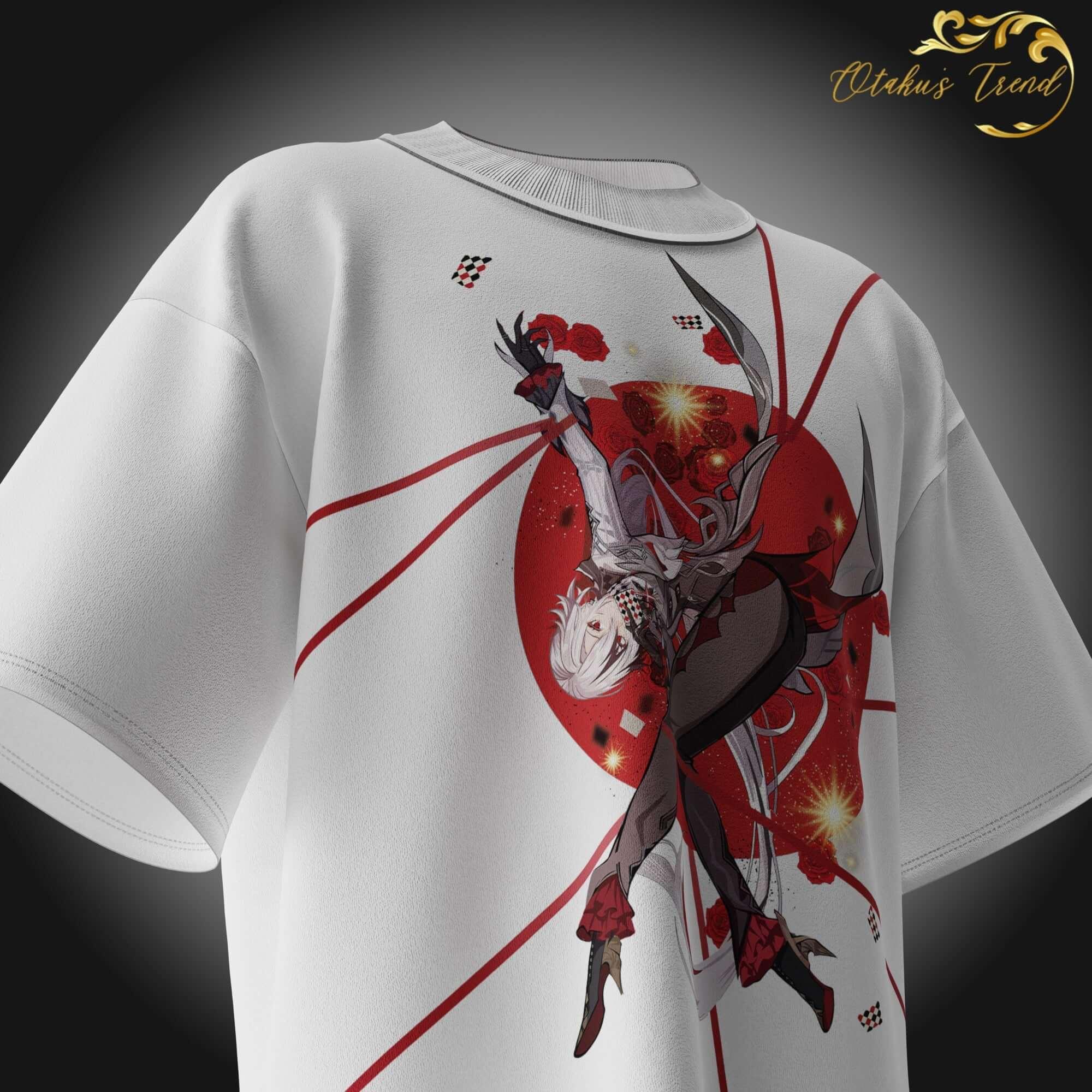 Arlecchino/Father Oversized Tee AnimeOryx  T-Shirt  AnimeOryx
