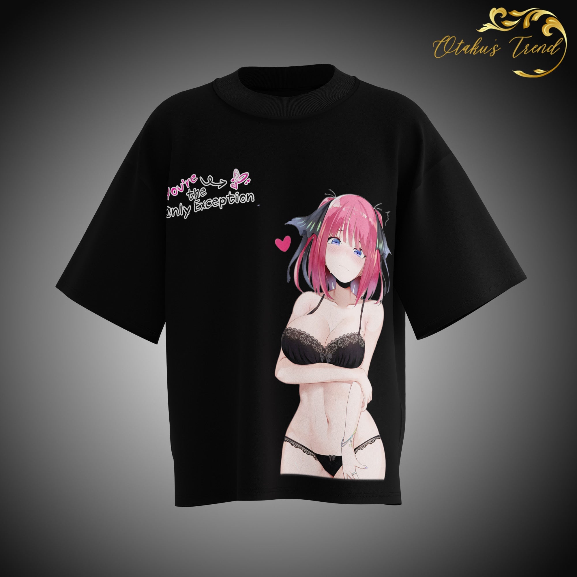 Nino Nakano Merch AnimeOryx  T-Shirt  AnimeOryx