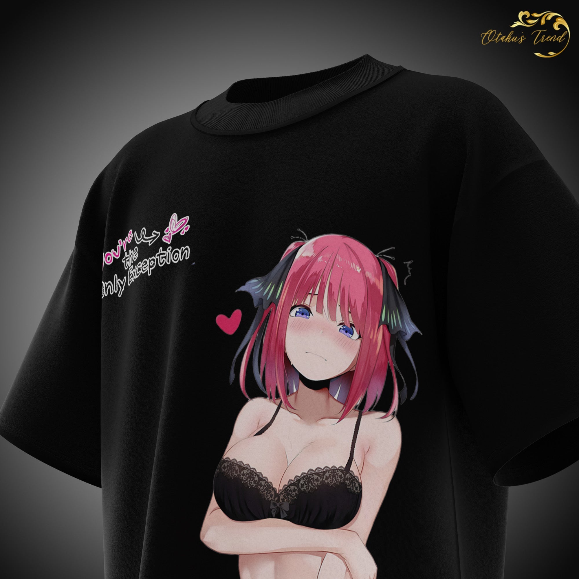 Nino Nakano Merch AnimeOryx  T-Shirt  AnimeOryx