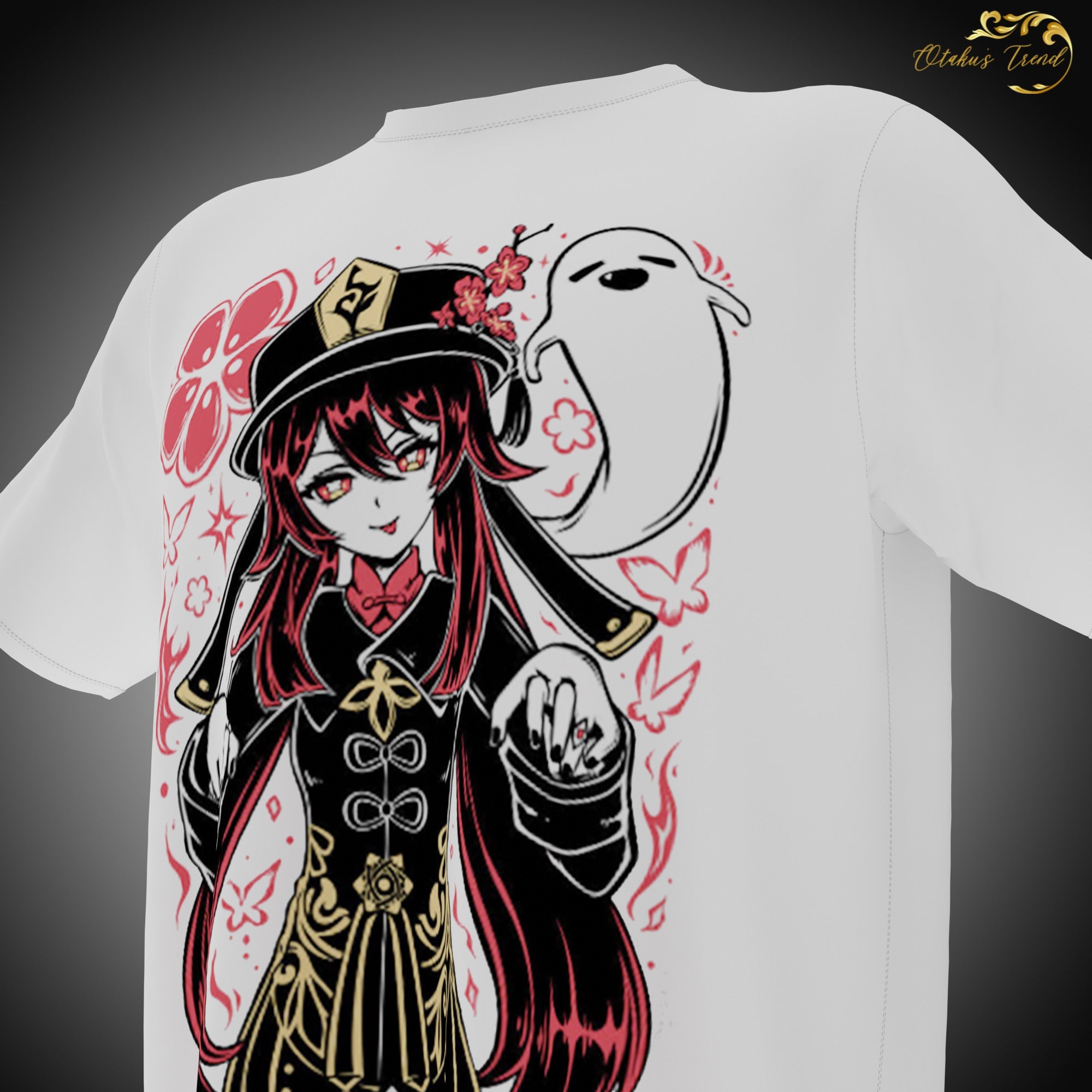 Hu Tao Merchandise AnimeOryx  T-Shirt  AnimeOryx