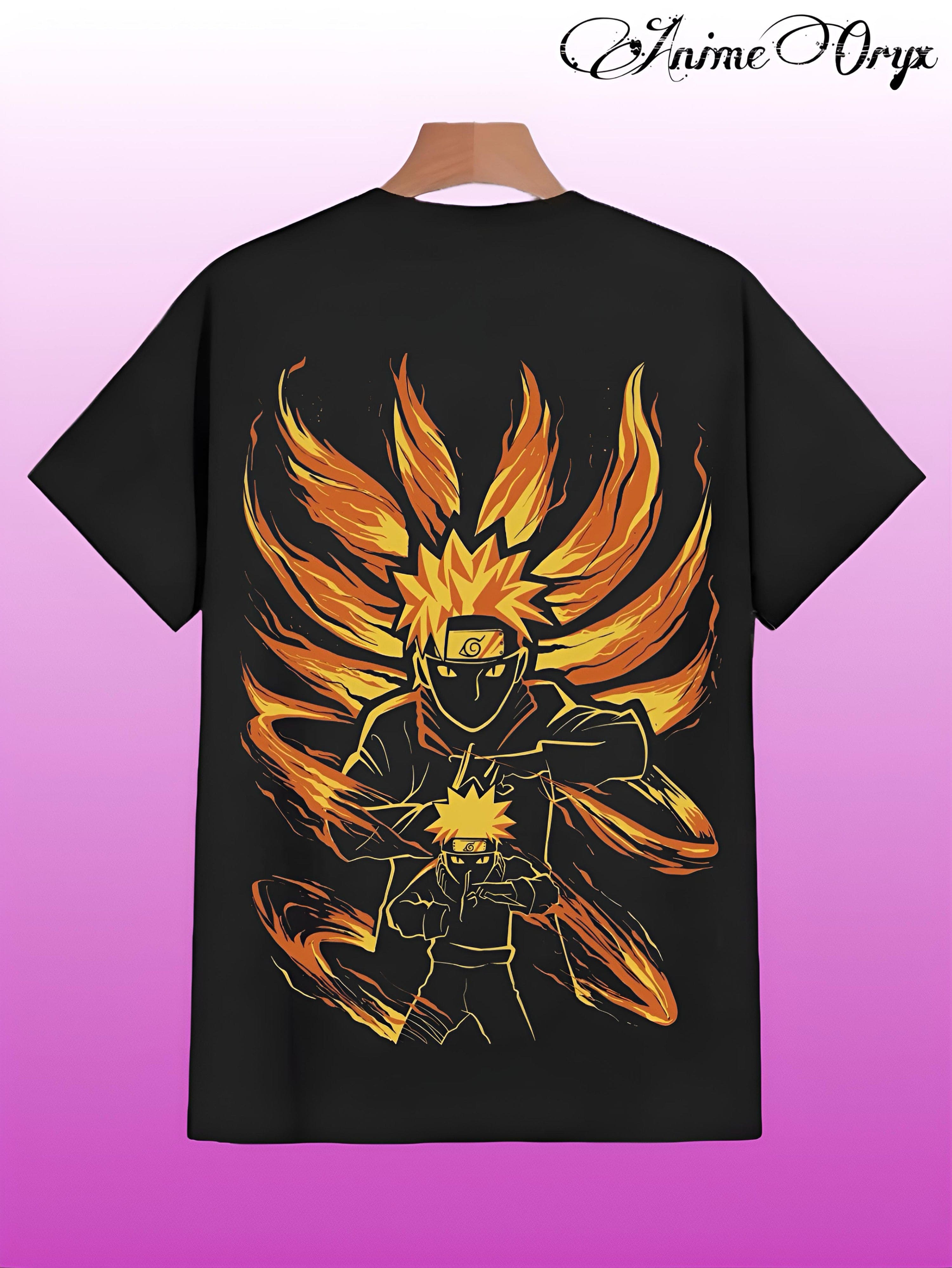 Naruto Oversized Merchandise AnimeOryx  T-Shirt  AnimeOryx