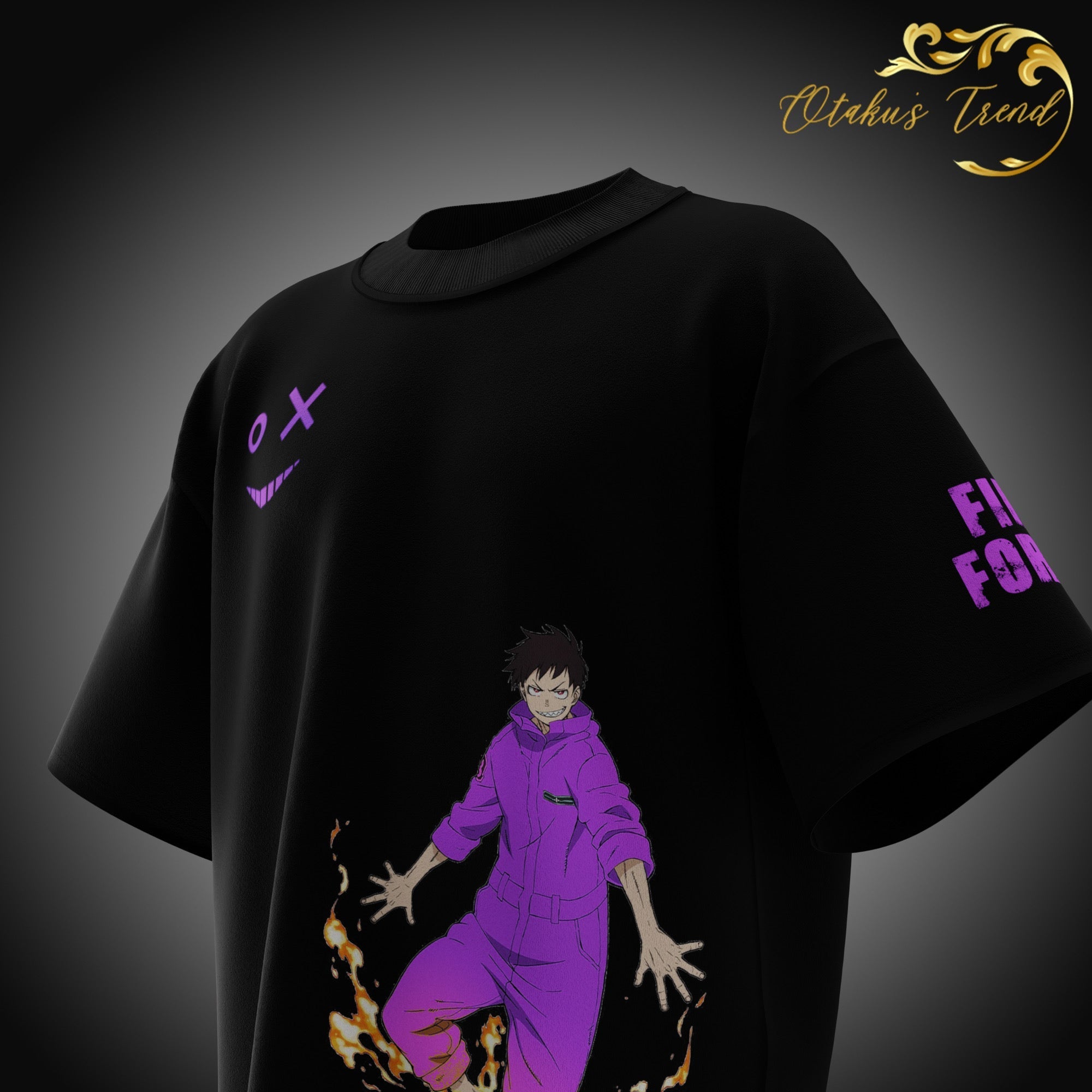 Fire Force Oversized Merch - 1
