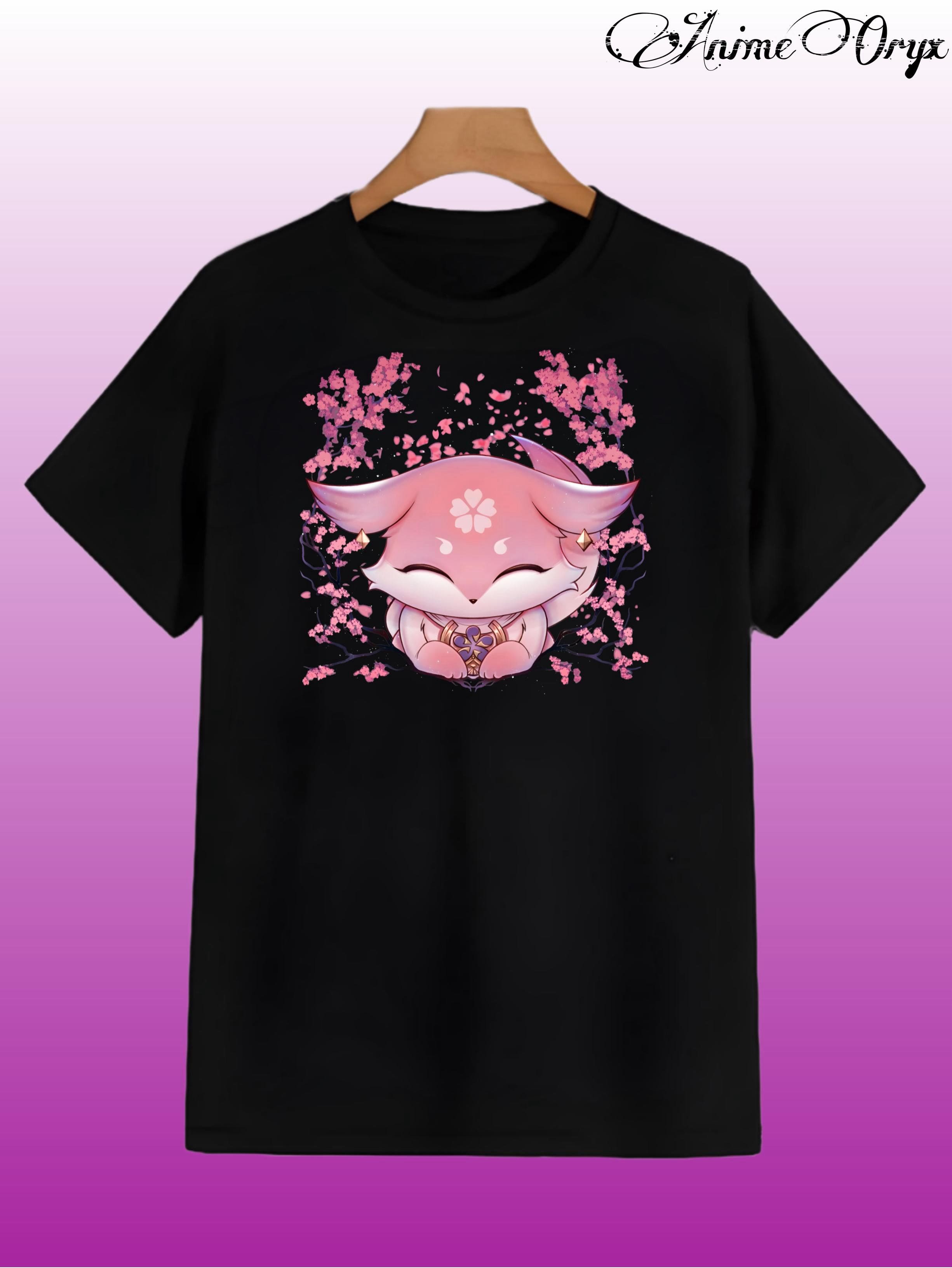 Yae Miko Merchandise AnimeOryx  T-Shirt  AnimeOryx