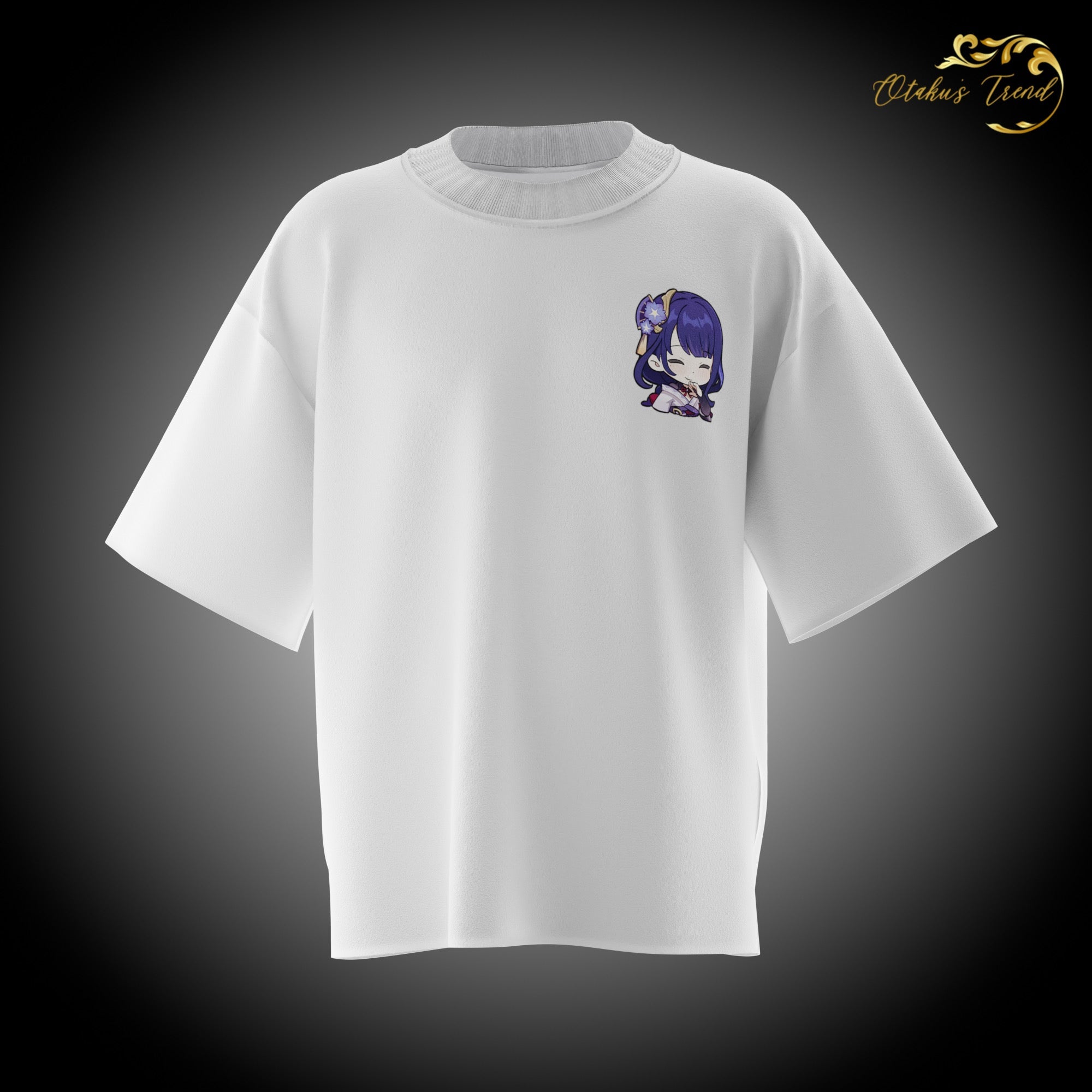 Raiden Shogun Oversized Tee AnimeOryx  T-Shirt  AnimeOryx