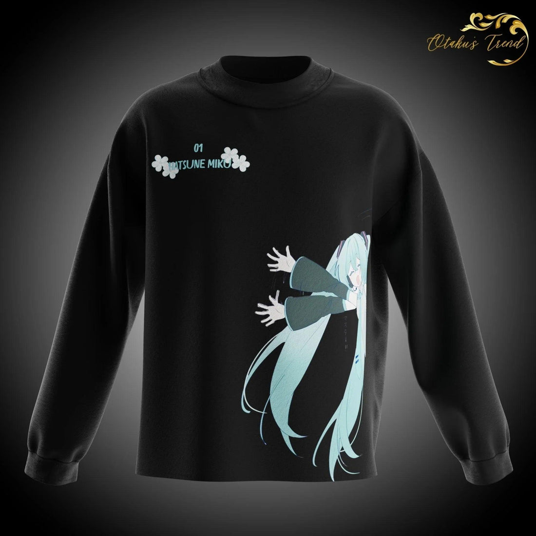 Hatsune Miku Sweatshirt Merch - 0