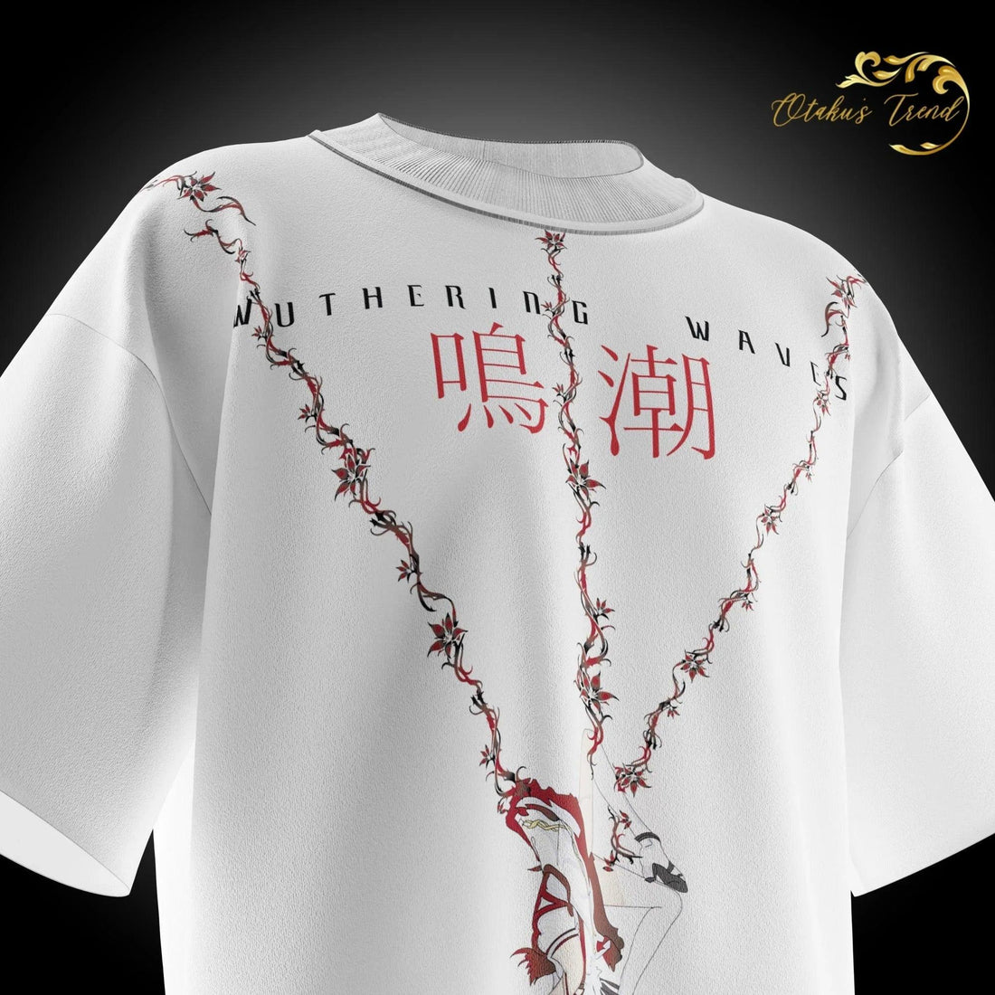 Camellya WUWA Oversized Tee - AnimeOryx
