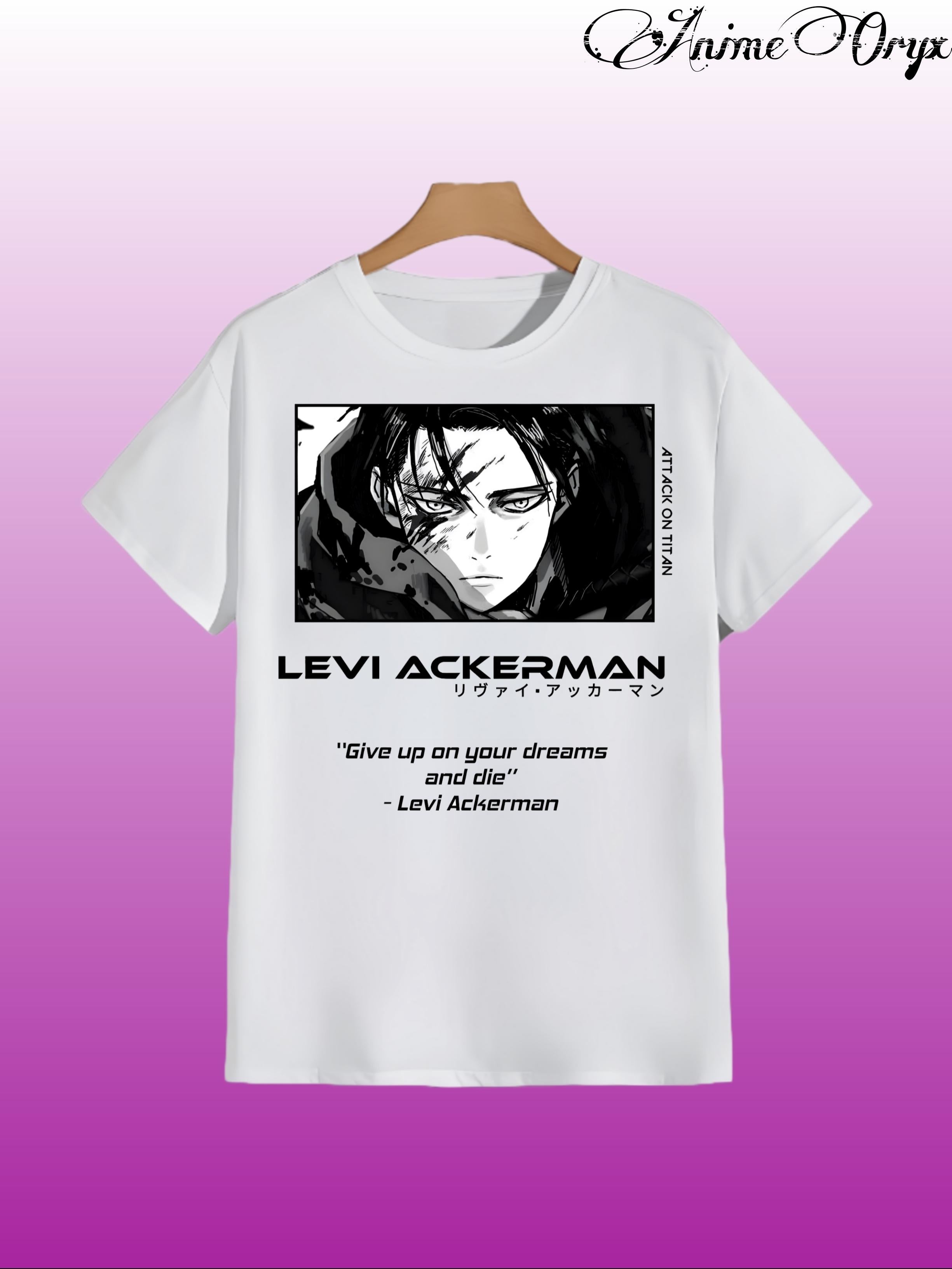 Levi Ackerman Oversized Tee - 0