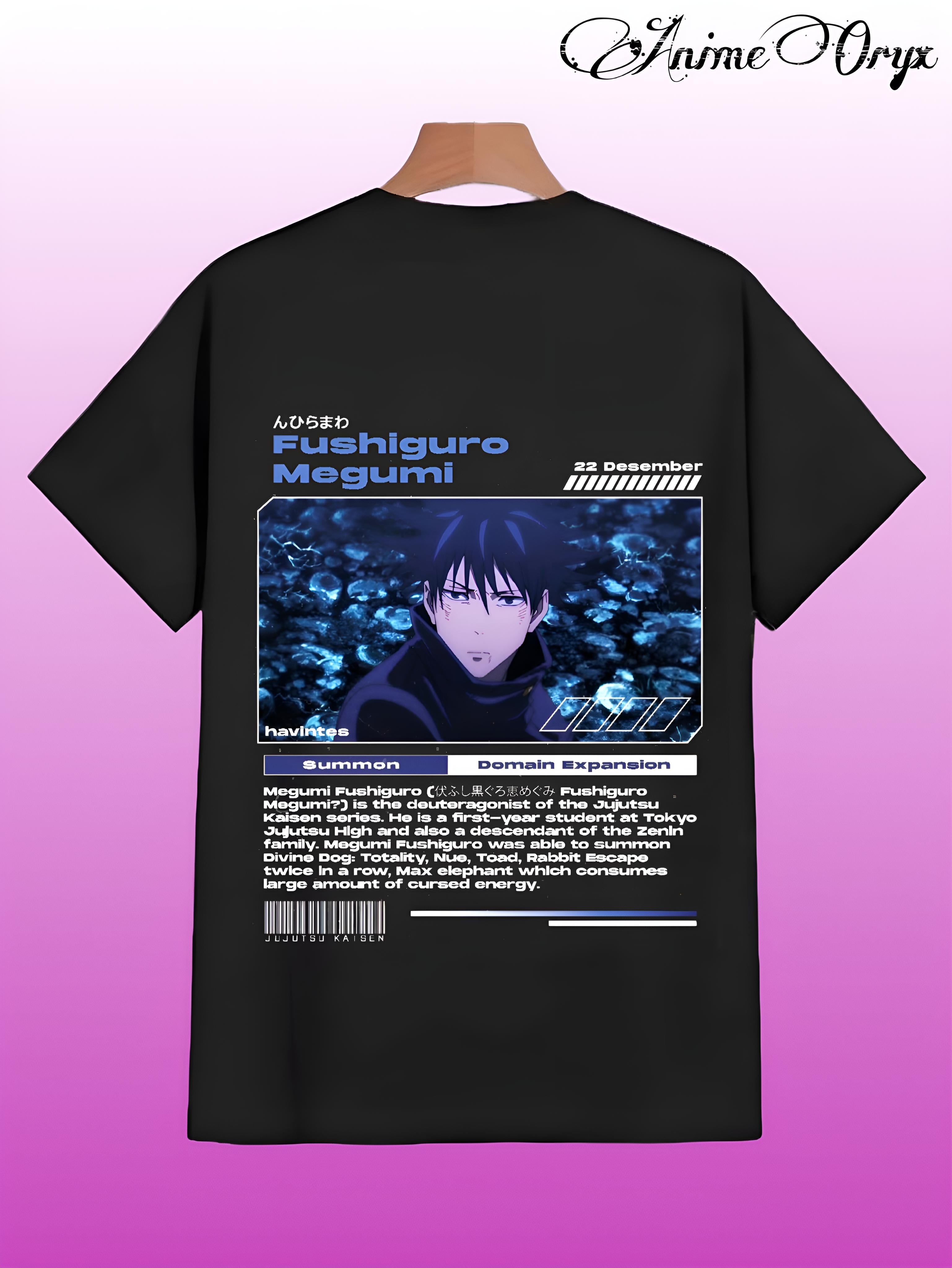 Megumi Fushiguro Oversized Tee - 1