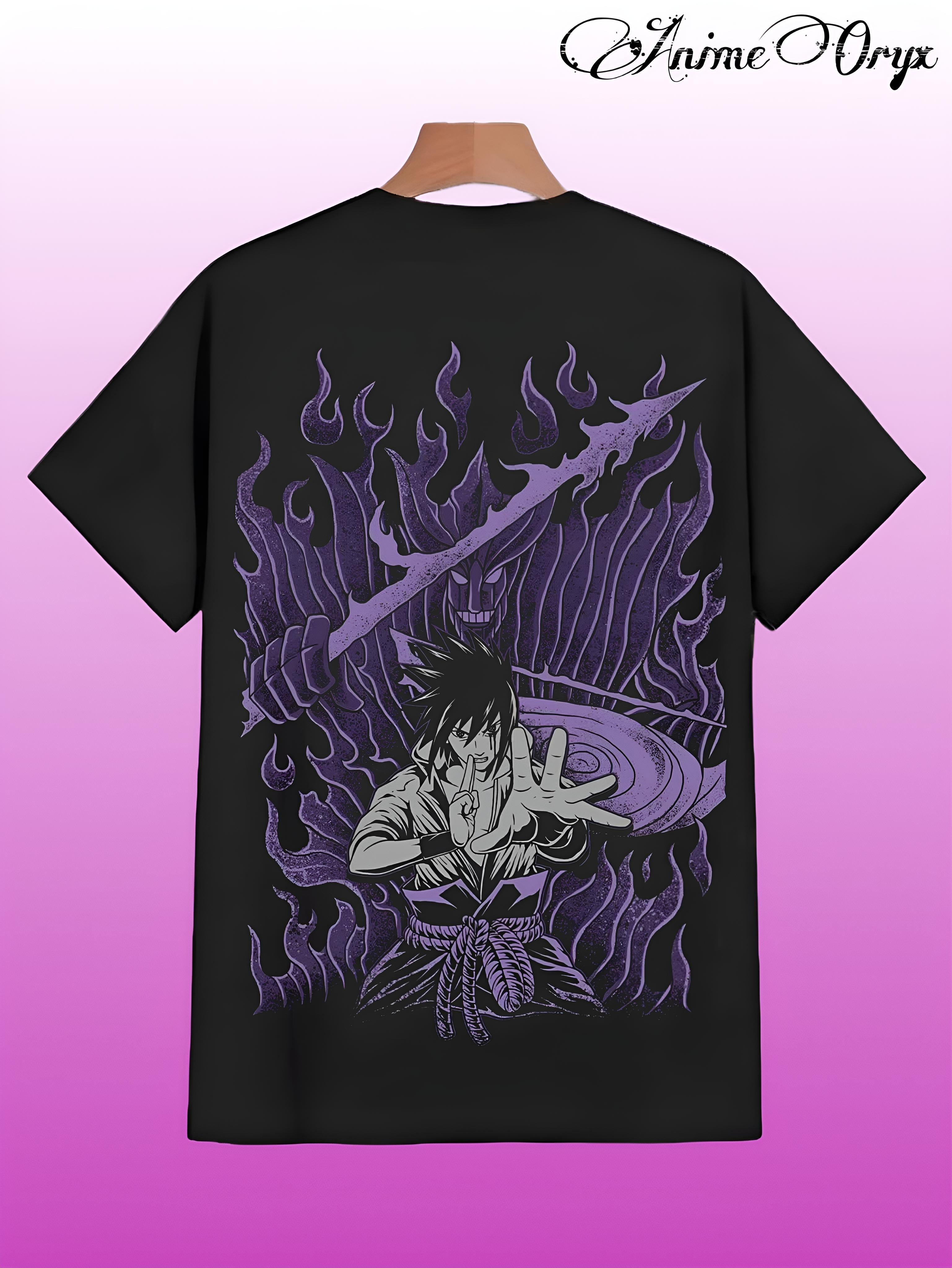 Sasuke Uchiha Oversized Tee - 1