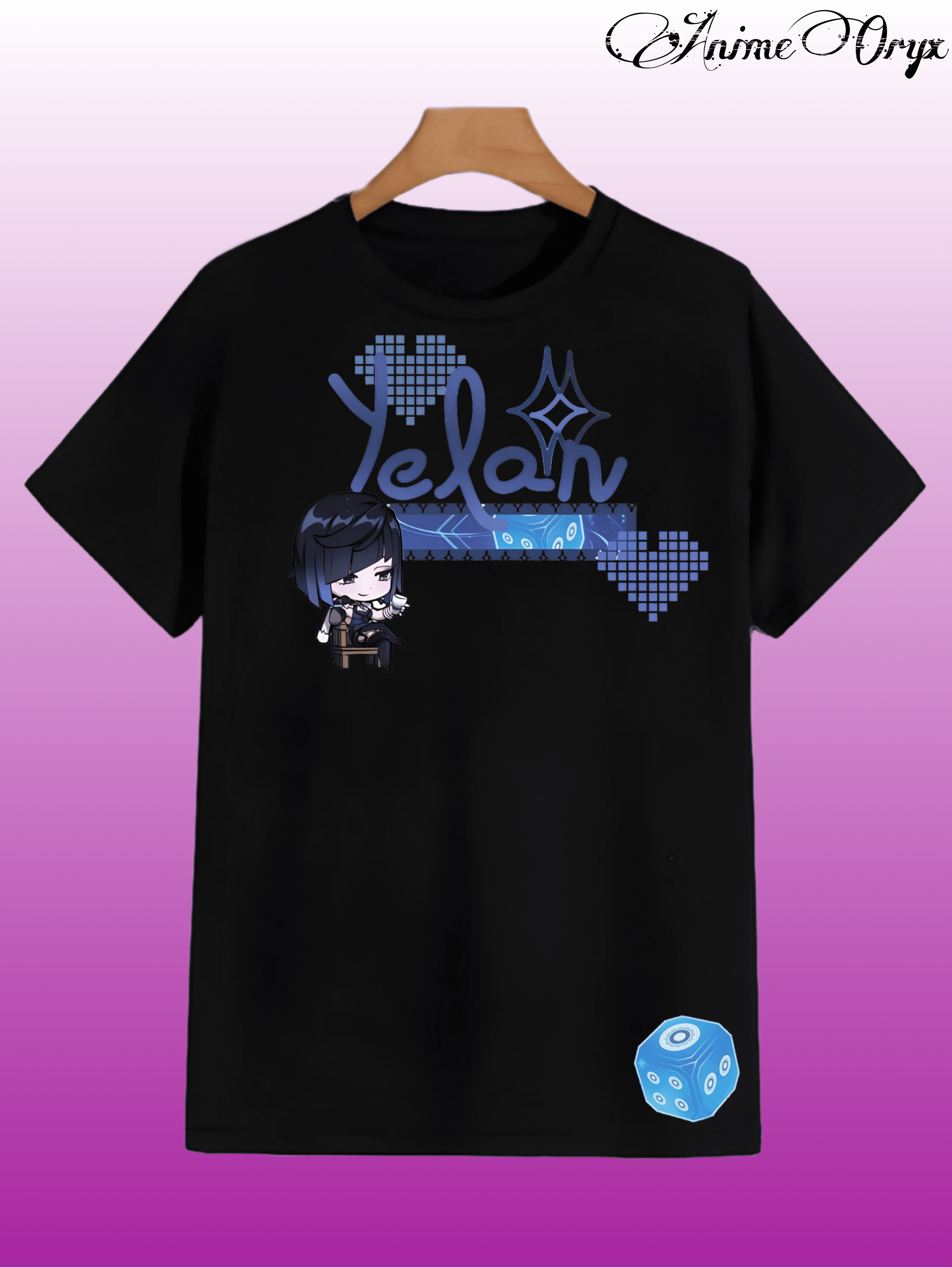 Yelan Oversized Tee - 0