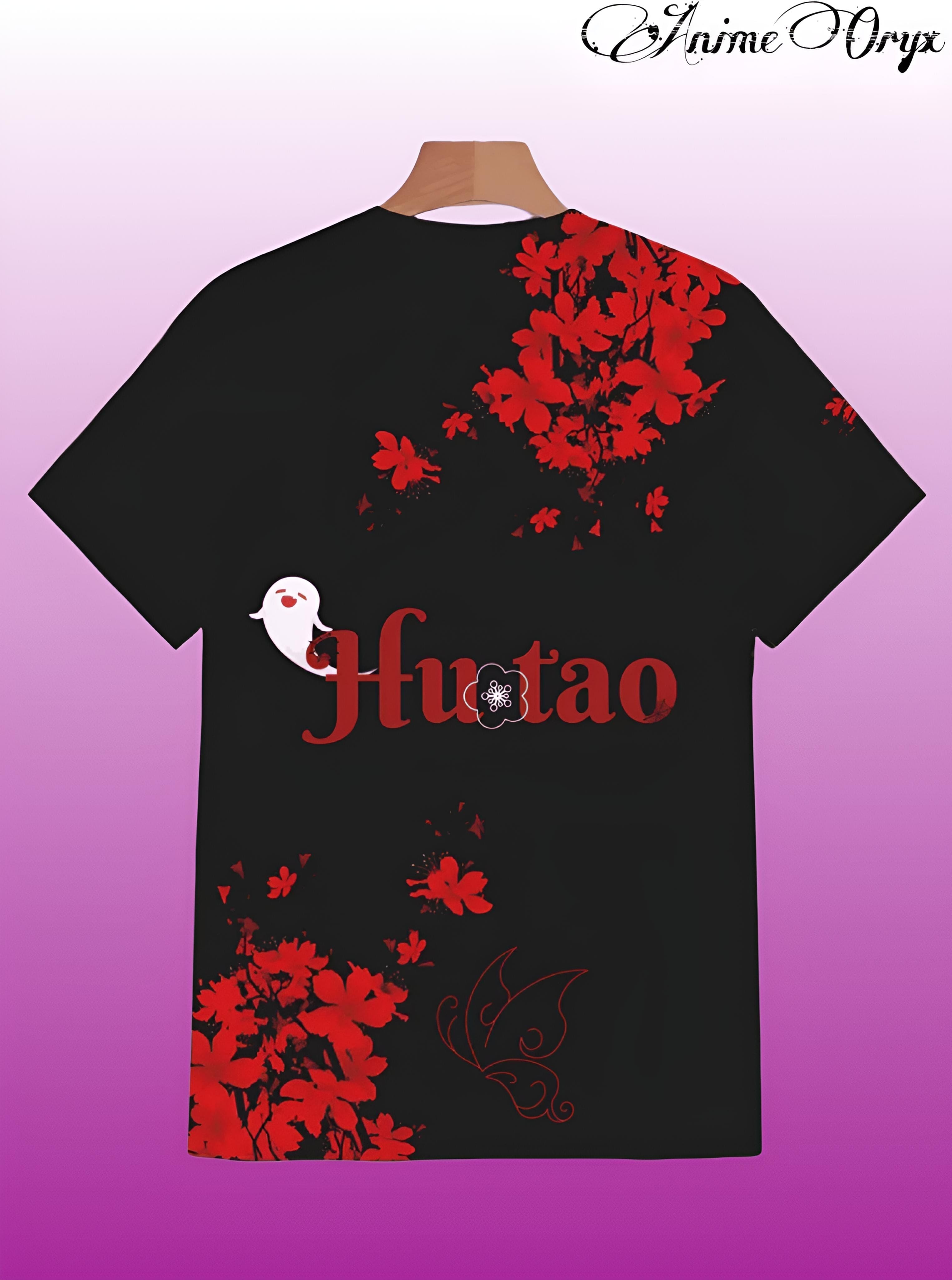 Hu Tao Oversized Tee - 1