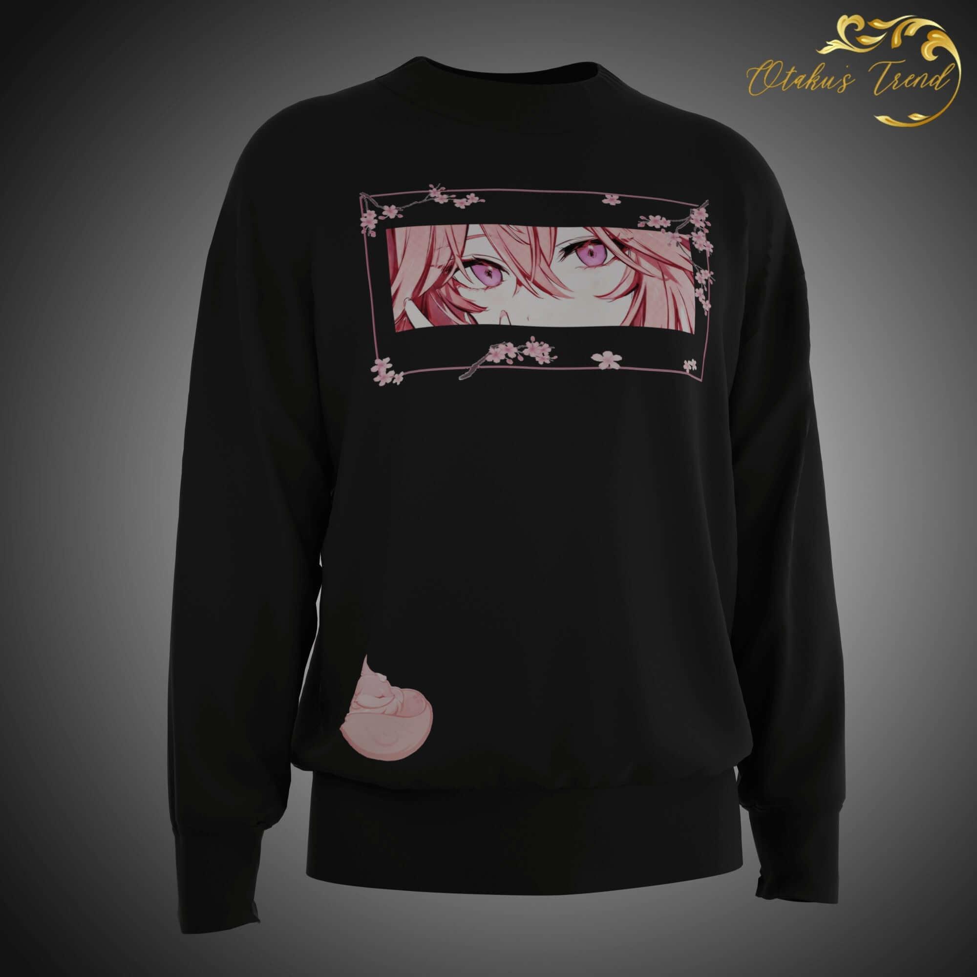 Yae Miko Sweatshirt AnimeOryx  Sweatshirt  AnimeOryx