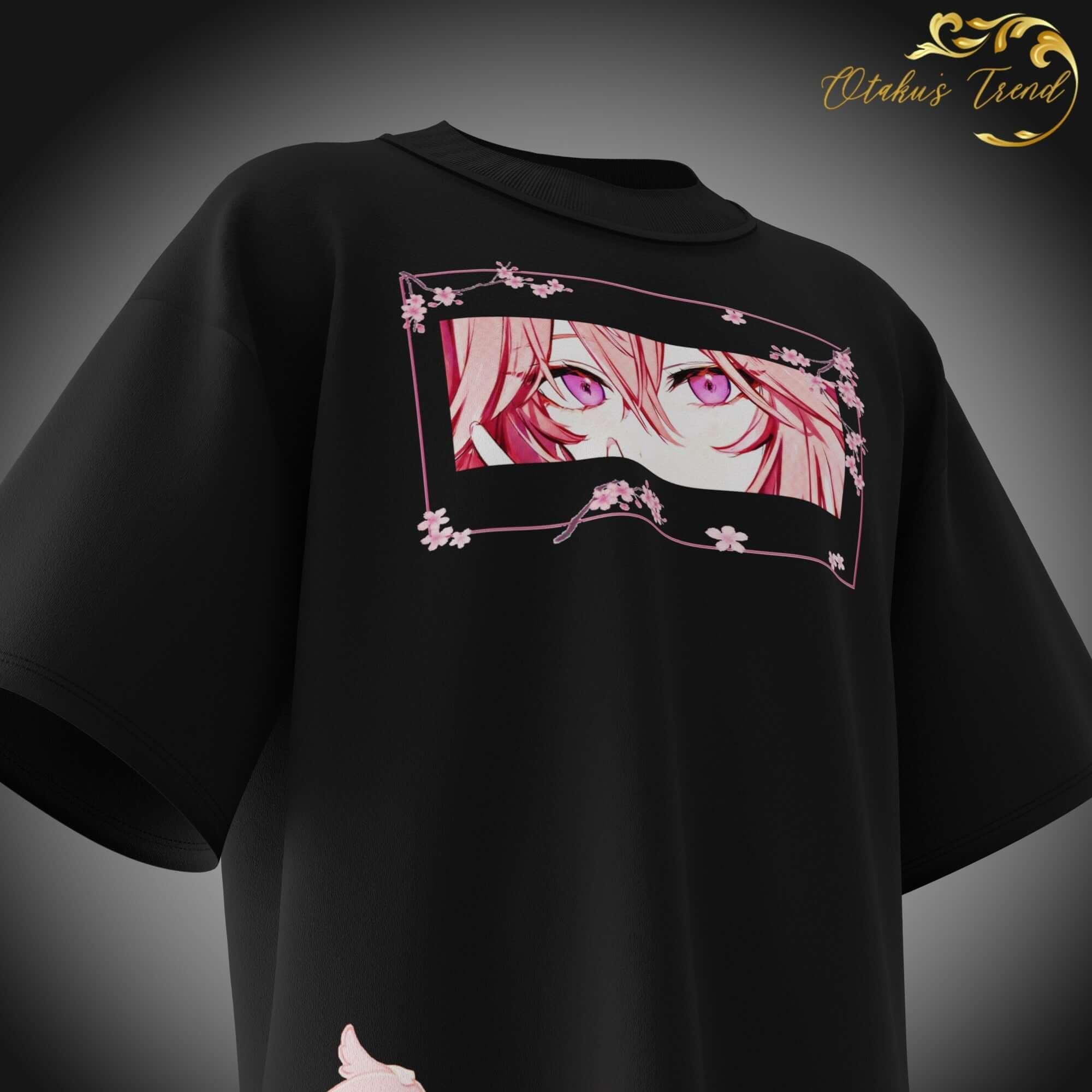 Yae Miko Merch AnimeOryx  T-Shirt  AnimeOryx