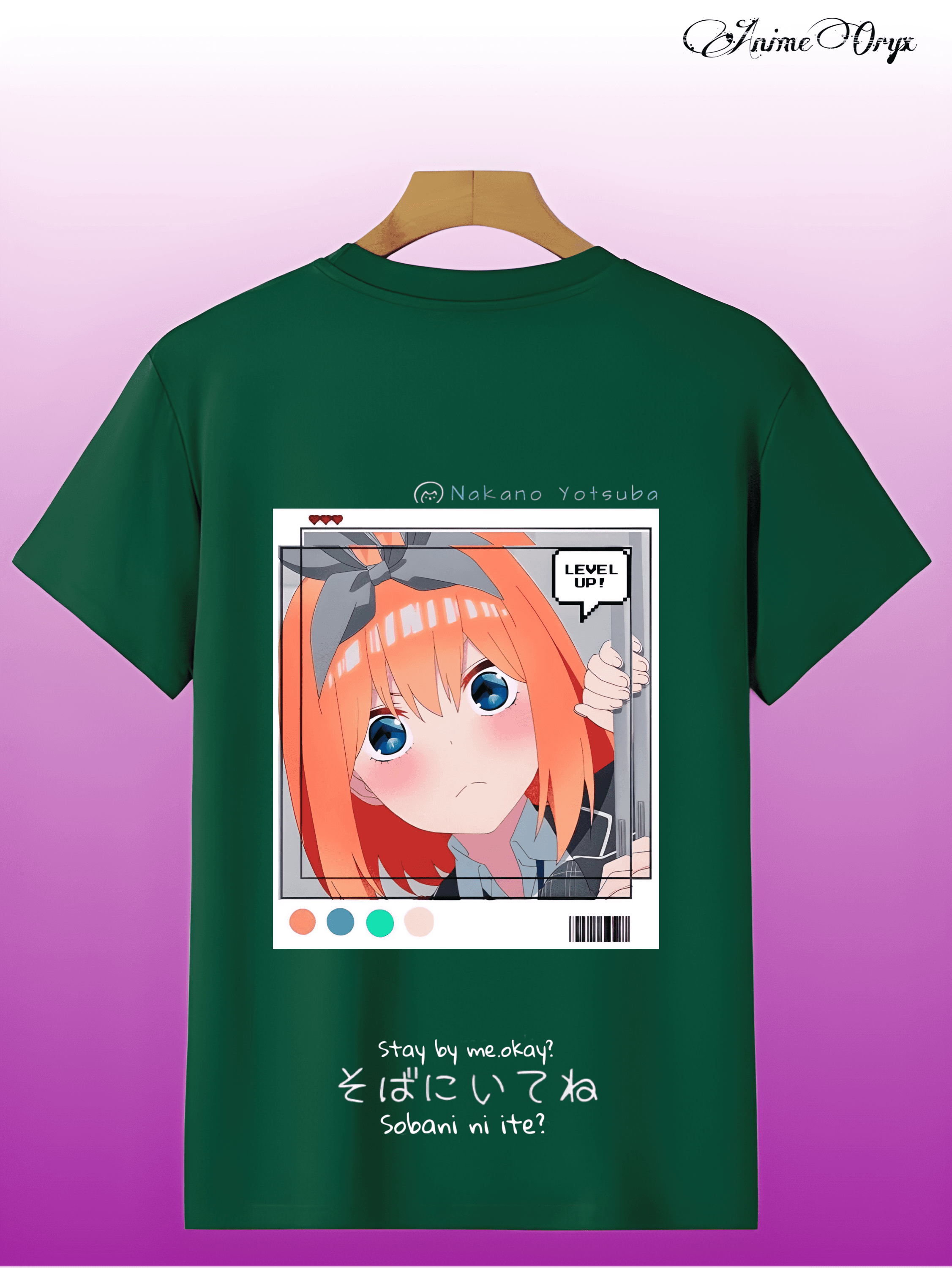 Yotsuba Nakano Oversized Tee - 1