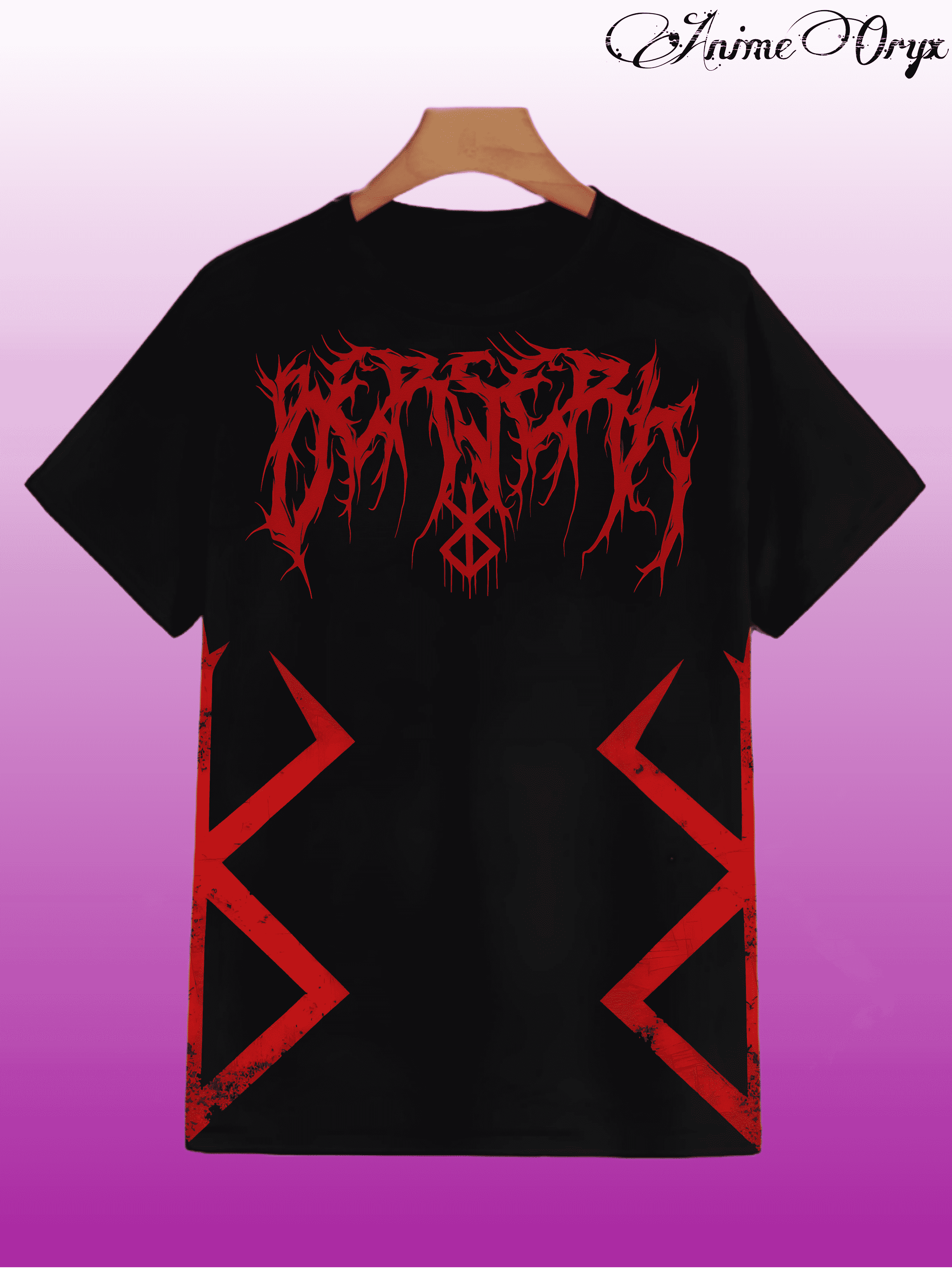 berserk merch oversized tee - 0